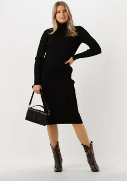 zwarte freebird midi jurk knit-dry-ra-23-3