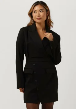 zwarte freebird mini jurk blazora dress
