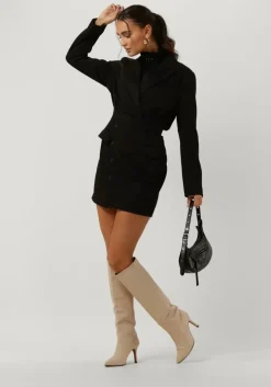 zwarte freebird mini jurk blazora dress