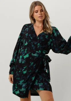 zwarte freebird mini jurk wv-rainy-floral-vis-23-3