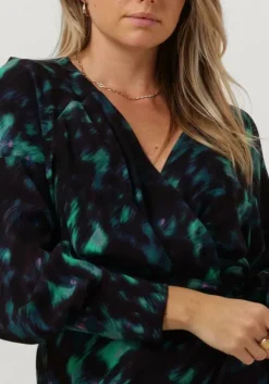 zwarte freebird mini jurk wv-rainy-floral-vis-23-3