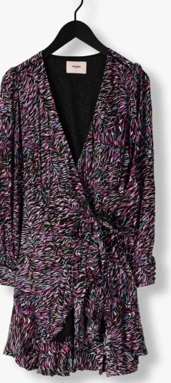 zwarte freebird mini jurk rowenda