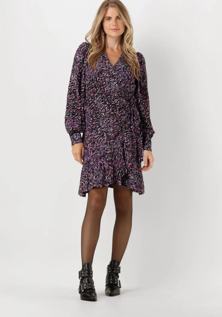 zwarte freebird mini jurk rowenda