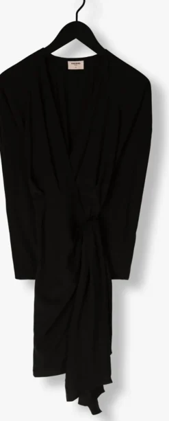 zwarte freebird mini jurk wv-drape-2-pes-23-3