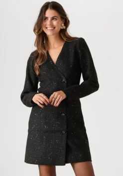 zwarte freebird mini jurk dafna dress