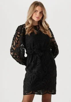 zwarte freebird mini jurk djenna dress