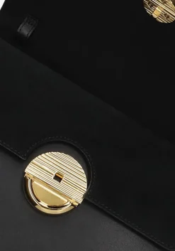 zwarte furla schoudertas sfera s crossbody round