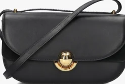 zwarte furla schoudertas sfera s shoulder bag