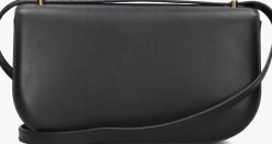 zwarte furla schoudertas sfera s shoulder bag