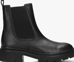 zwarte gabor chelsea boots 850.3