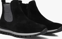 zwarte gabor chelsea boots 451