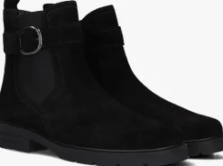 zwarte gabor enkellaarsjes 653.1