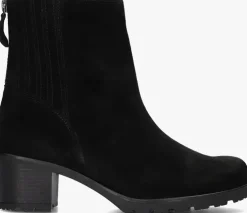 zwarte gabor enkellaarsjes 802.3