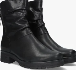 zwarte gabor enkellaarsjes 092