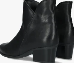 zwarte gabor enkellaarsjes 680.2