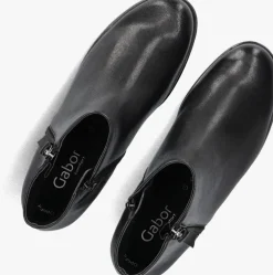 zwarte gabor enkellaarsjes 653.2