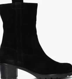 zwarte gabor enkellaarsjes 806