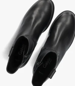 zwarte gabor enkellaarsjes 790.1