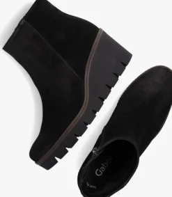 zwarte gabor enkellaarsjes 780.1