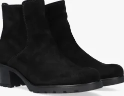 zwarte gabor enkellaarsjes 800.1