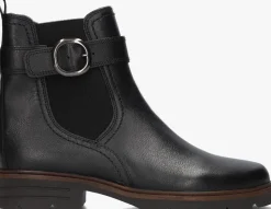 zwarte gabor enkellaarsjes 653.1