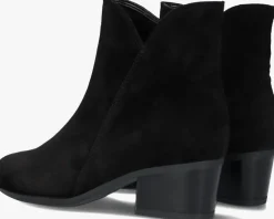 zwarte gabor enkellaarsjes 680.2