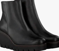 zwarte gabor enkellaarsjes 780.1