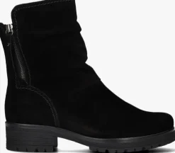 zwarte gabor enkellaarsjes 092