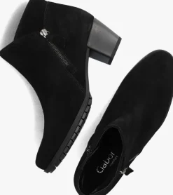 zwarte gabor enkellaarsjes 603.1