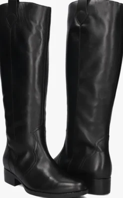 zwarte gabor hoge laarzen 901