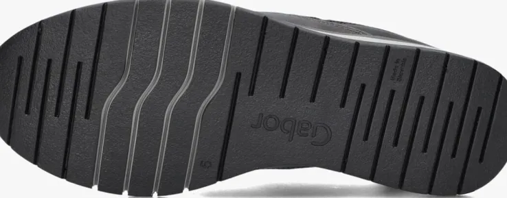 zwarte gabor lage sneakers 306