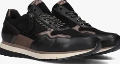 zwarte gabor lage sneakers 378