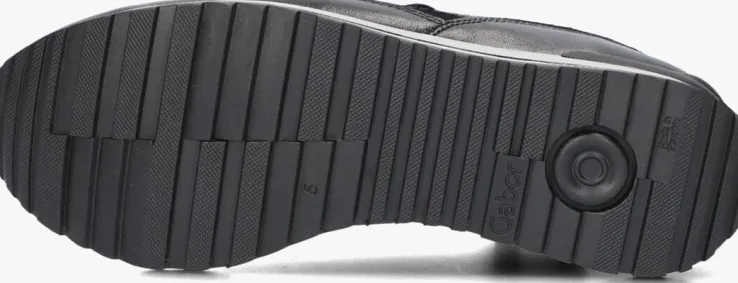 zwarte gabor lage sneakers 527