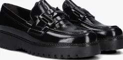 zwarte gabor loafers 452