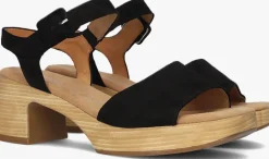zwarte gabor sandalen 721.1.0