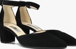 zwarte gabor sandalen met hak 340