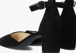 zwarte gabor sandalen met hak 340