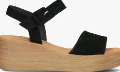 zwarte gabor sandalen met hak 531