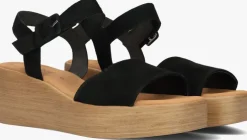 zwarte gabor sandalen met hak 531