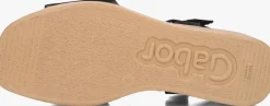 zwarte gabor sandalen met hak 531