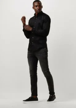 zwarte genti klassiek overhemd s0009-1109