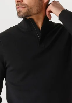 zwarte genti trui turtle zip