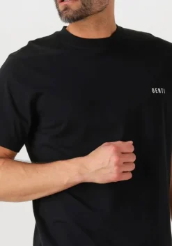 zwarte genti t-shirt t-shirt ss j2040-1223