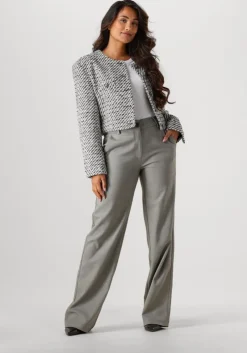 zwarte gestuz blazer amilinagz jacket