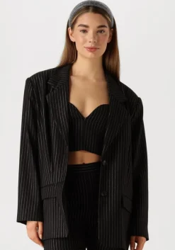 zwarte gestuz blazer caylinagz oz blazer