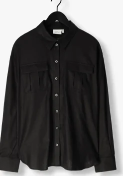 zwarte gestuz blouses elarahgz linen shirt