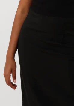 zwarte gestuz maxirok joellegz high waist long skirt