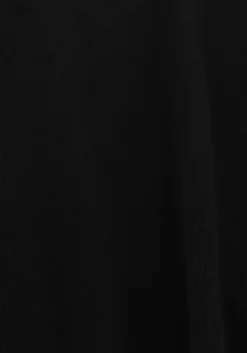 zwarte gestuz midi jurk drewgz sl long dress noos