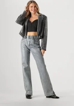 zwarte gestuz top caylinagz corsage