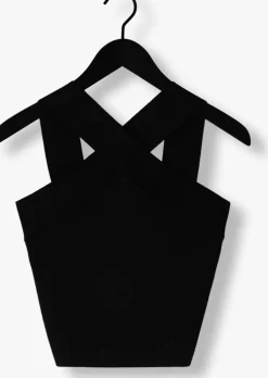 zwarte gestuz top shilagz top